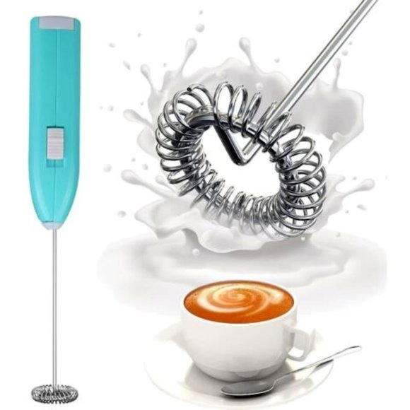 Frother Electric Milk Mixer Drink Foamer Coffee Egg Beater Whisk Latte Stirrer - Picture 1 of 2